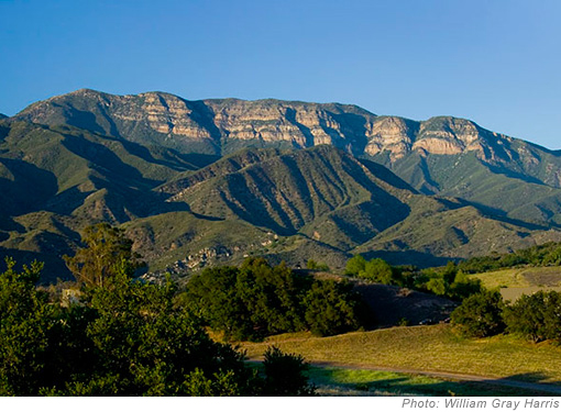 View of Topa Topa Mountain